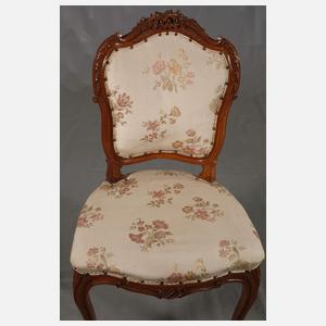 Paar Stühle Neorokoko