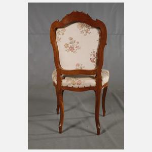 Paar Stühle Neorokoko