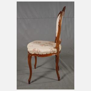 Paar Stühle Neorokoko