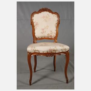 Paar Stühle Neorokoko