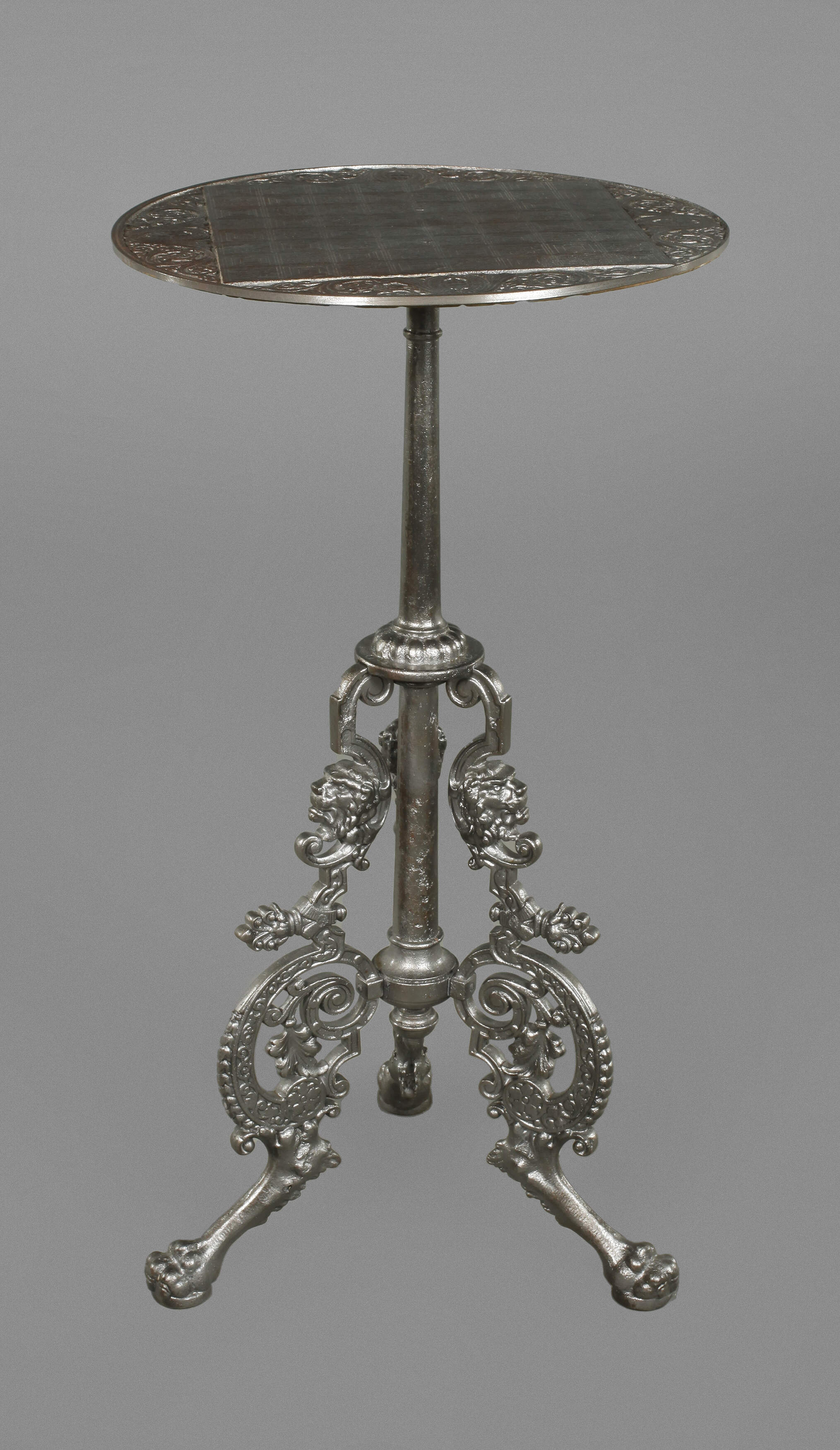 Schachtisch Eisenguss