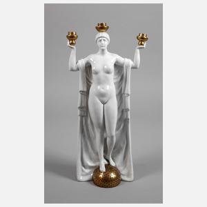 Fraureuth große "Kerzenträgerin"