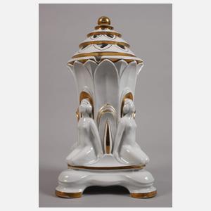 Fraureuth große Potpourri-Deckelvase