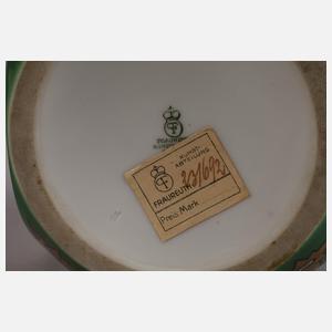 Fraureuth "Dose mit Putto und Füllhorn"