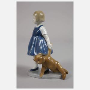 Heubach Lichte "Mädchen mit Teddy"