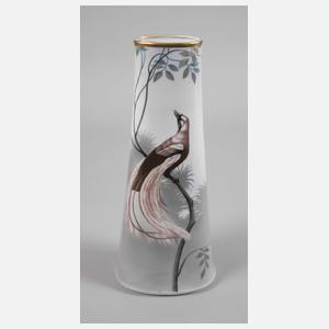 Kaestner Oberhohndorf Vase Paradiesvogelmotiv