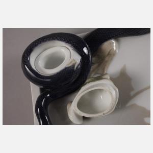 Kopenhagen Schreibgeschirr mit Würgeschlange