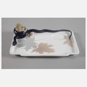 Kopenhagen Schreibgeschirr mit Würgeschlange