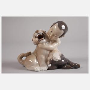 Kopenhagen "Faun mit Löwe spielend"