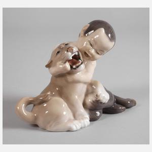 Kopenhagen "Faun mit Löwe spielend"