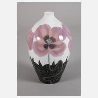 Kopenhagen Enghalsvase Mohnblumendekor111