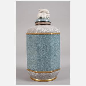 Kopenhagen Deckelurne mit Hasenknauf