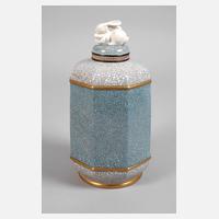 Kopenhagen Deckelurne mit Hasenknauf111