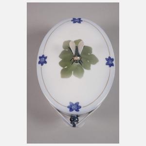 Kopenhagen Deckeldose mit Insektengriffen