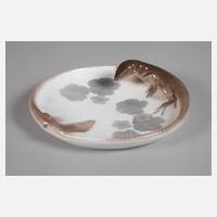 Kopenhagen Zierschale mit Eidechsenpaar111