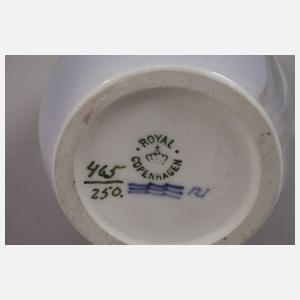 Kopenhagen Vase mit Wasserfrosch