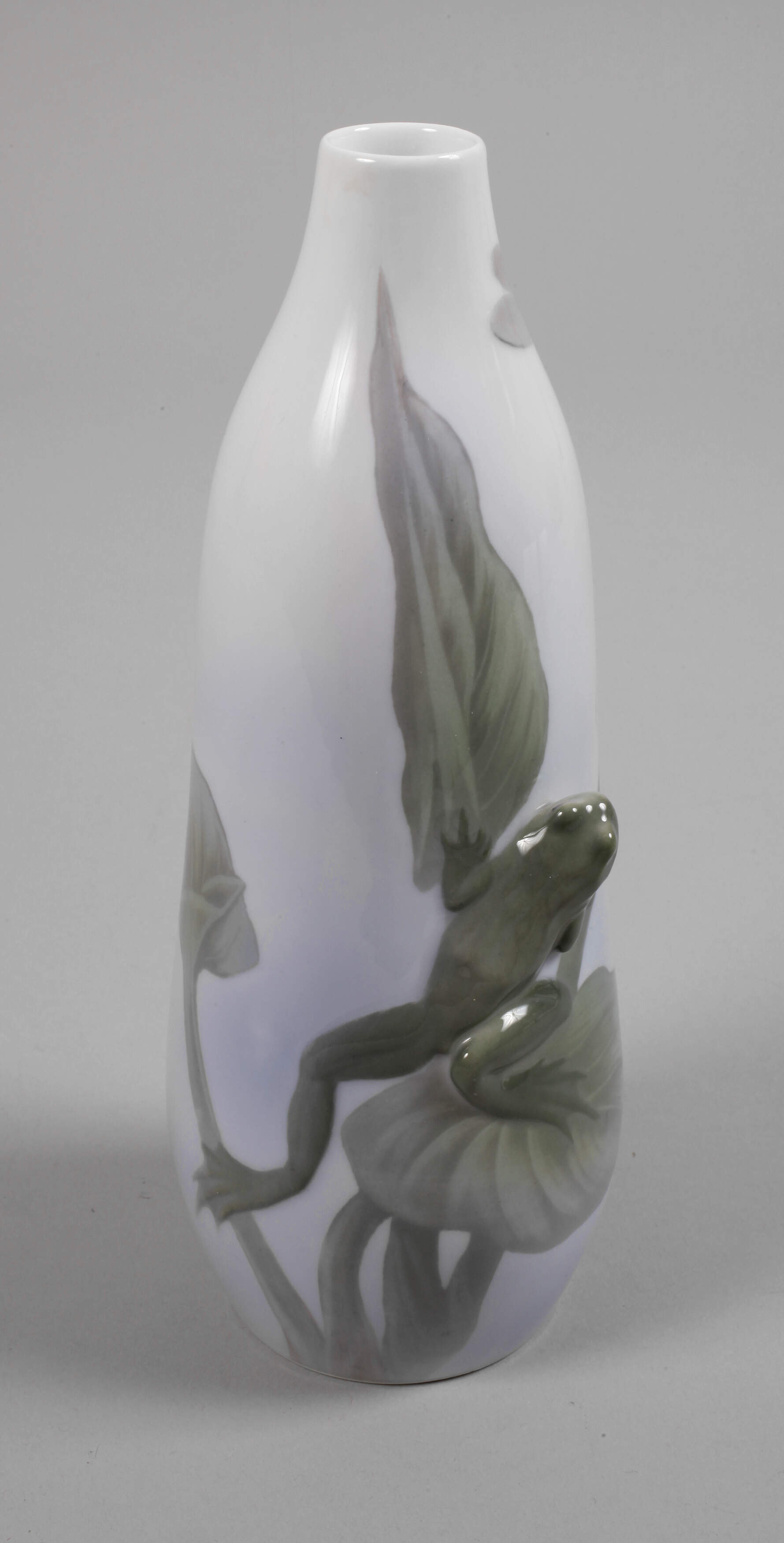Kopenhagen Vase mit Wasserfrosch