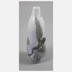 Kopenhagen Vase mit Wasserfrosch