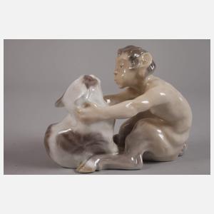 Kopenhagen "Faun mit Katze"