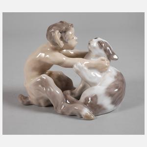 Kopenhagen "Faun mit Katze"