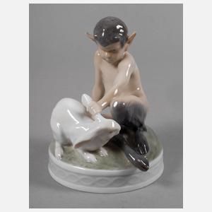 Kopenhagen "Faun mit Hase"