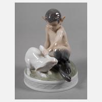 Kopenhagen "Faun mit Hase"111