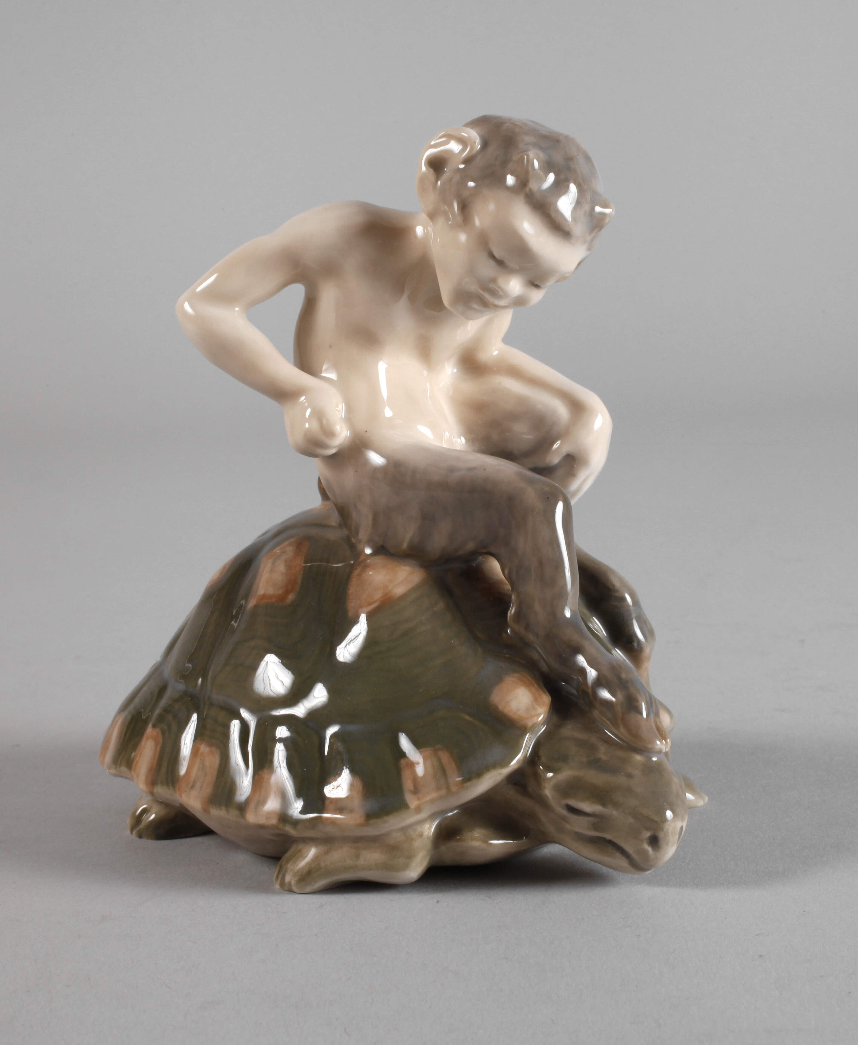 Kopenhagen Faun auf Schildkröte