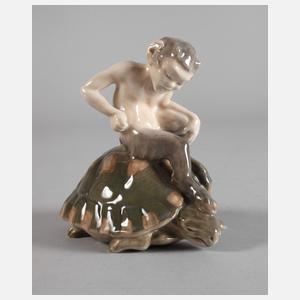 Kopenhagen Faun auf Schildkröte