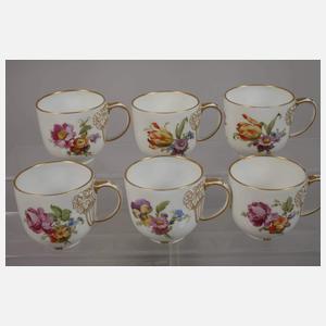 KPM Berlin Kaffeeservice "Ceres ohne Ährenkante"