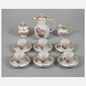 KPM Berlin Kaffeeservice "Ceres ohne Ährenkante"