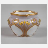 KPM Berlin kleine Ziervase Emailledekor111