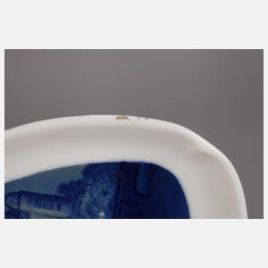 Meissen kleine Ansichtsschale Albrechtsburg