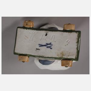 Meissen ”Kind, auf einem Holzpferd reitend”