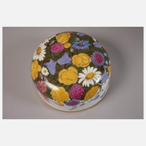 Nymphenburg ”Deckelurne Größe 6 mit Feldblumen”