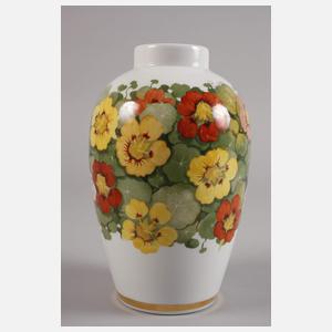 Nymphenburg ”Deckelurne mit Kapuzinerkresse”