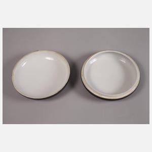 Rörstrand Schweden Deckeldose Mohnblumendekor