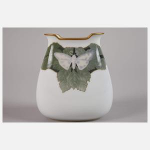 Rosenthal Ziervase Schmetterlingsdekor