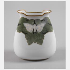 Rosenthal Ziervase Schmetterlingsdekor