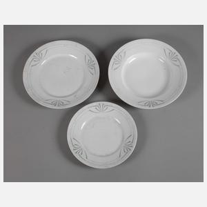 Rosenthal drei Teller "Secession"