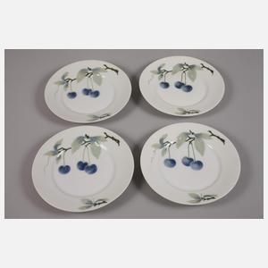 Rosenthal vier Dessertteller "Donatello"