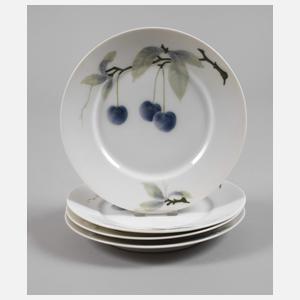 Rosenthal vier Dessertteller "Donatello"