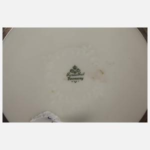 Rosenthal Stangenvase Silberoverlay