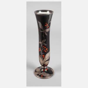 Rosenthal Stangenvase Silberoverlay