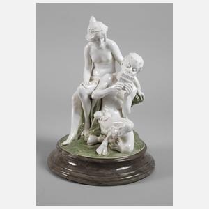 Rosenthal Elfe und Satyr