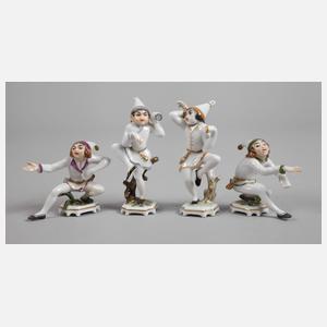 Rosenthal vier Miniatur-Tänzer