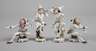 Rosenthal vier Miniatur-Tänzer