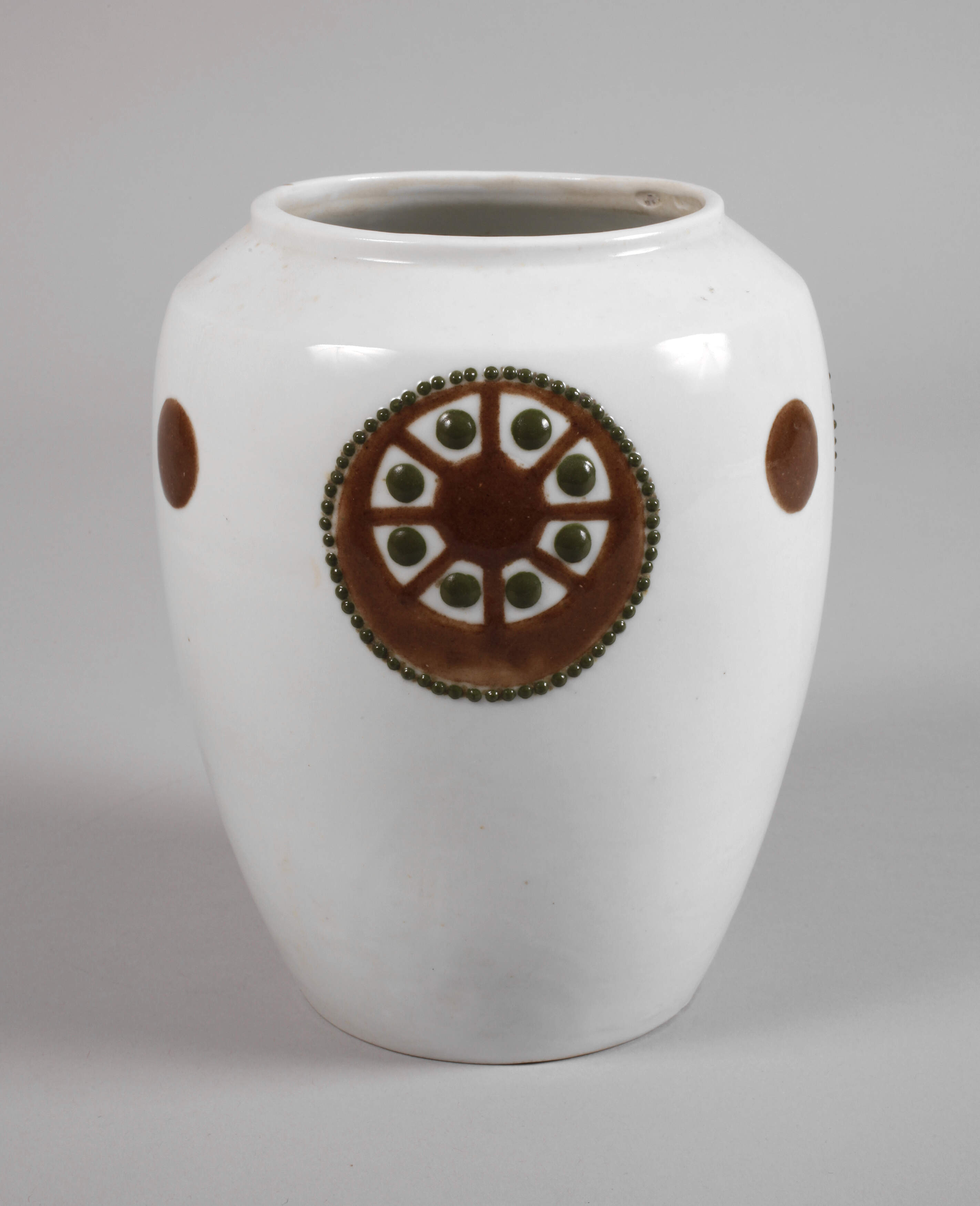 Vase Schlickermalerei