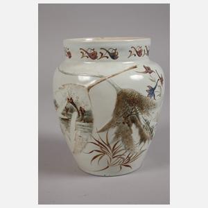 Émile Gallé Vase Landschaftsdekor