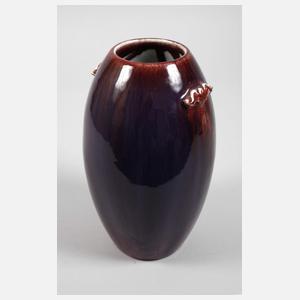 Frankreich Vase Fledermaushenkel