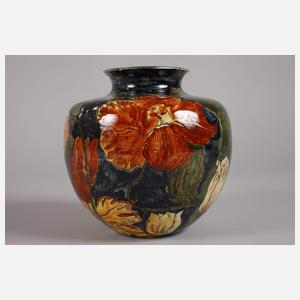 Otto Križanovsky Vase Blumendekor